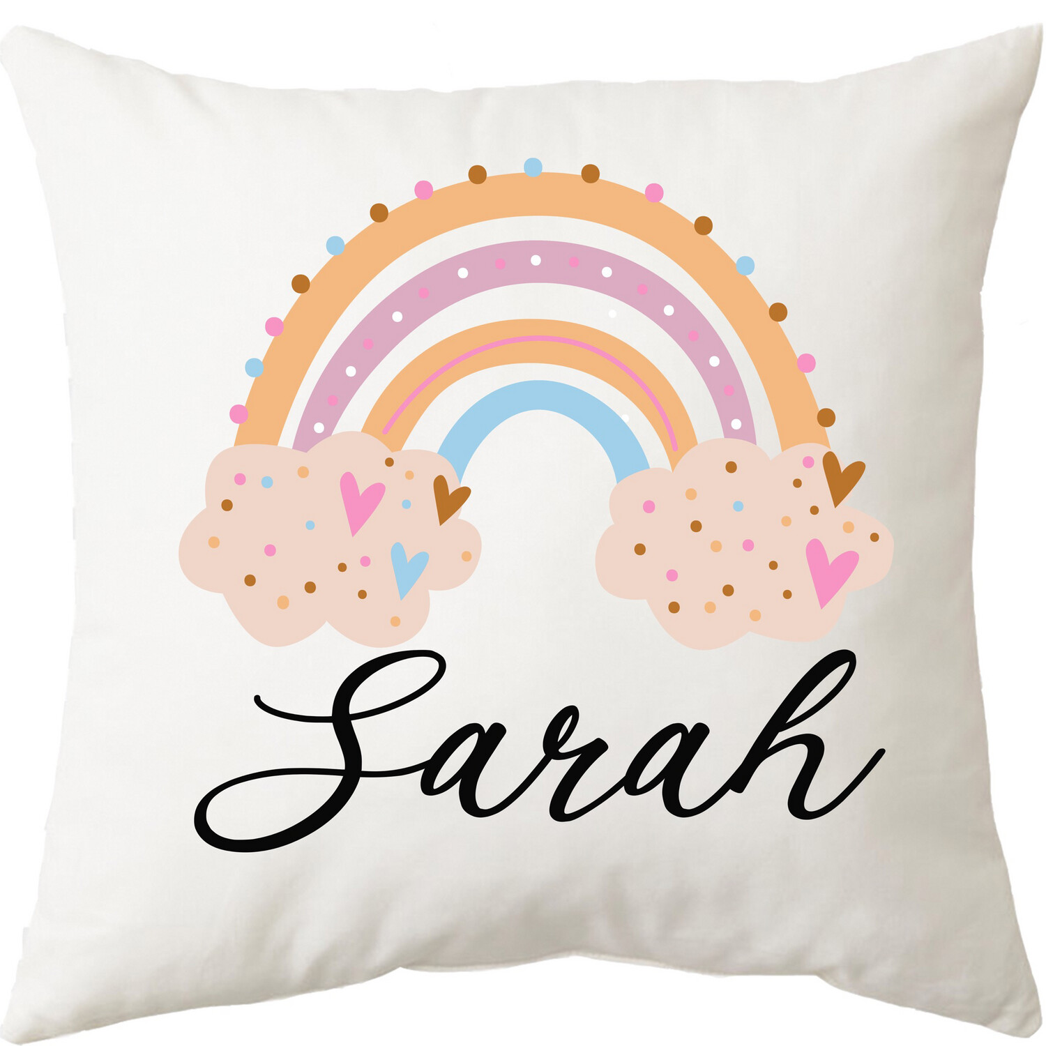 Pastel Rainbow Cushion