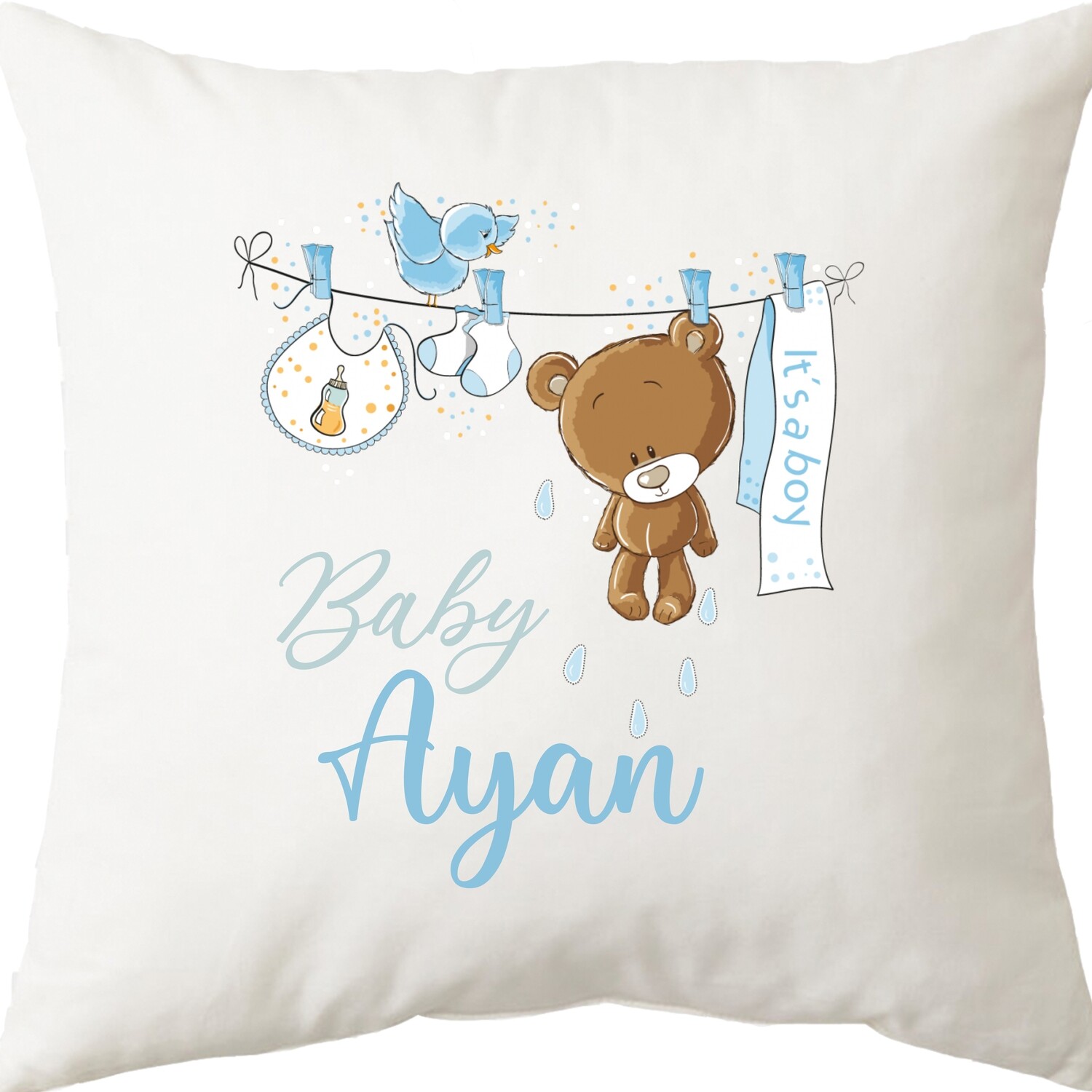 Its a teddy Boy Cushion