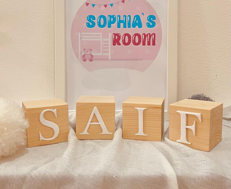 Letter Blocks -Wood 
