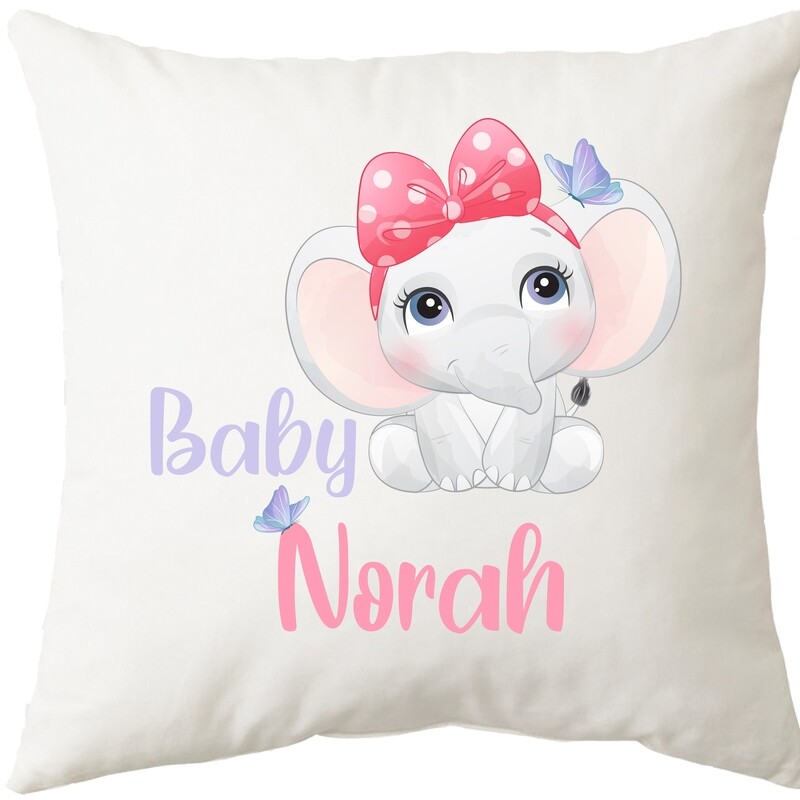 Elephant Baby Cushion