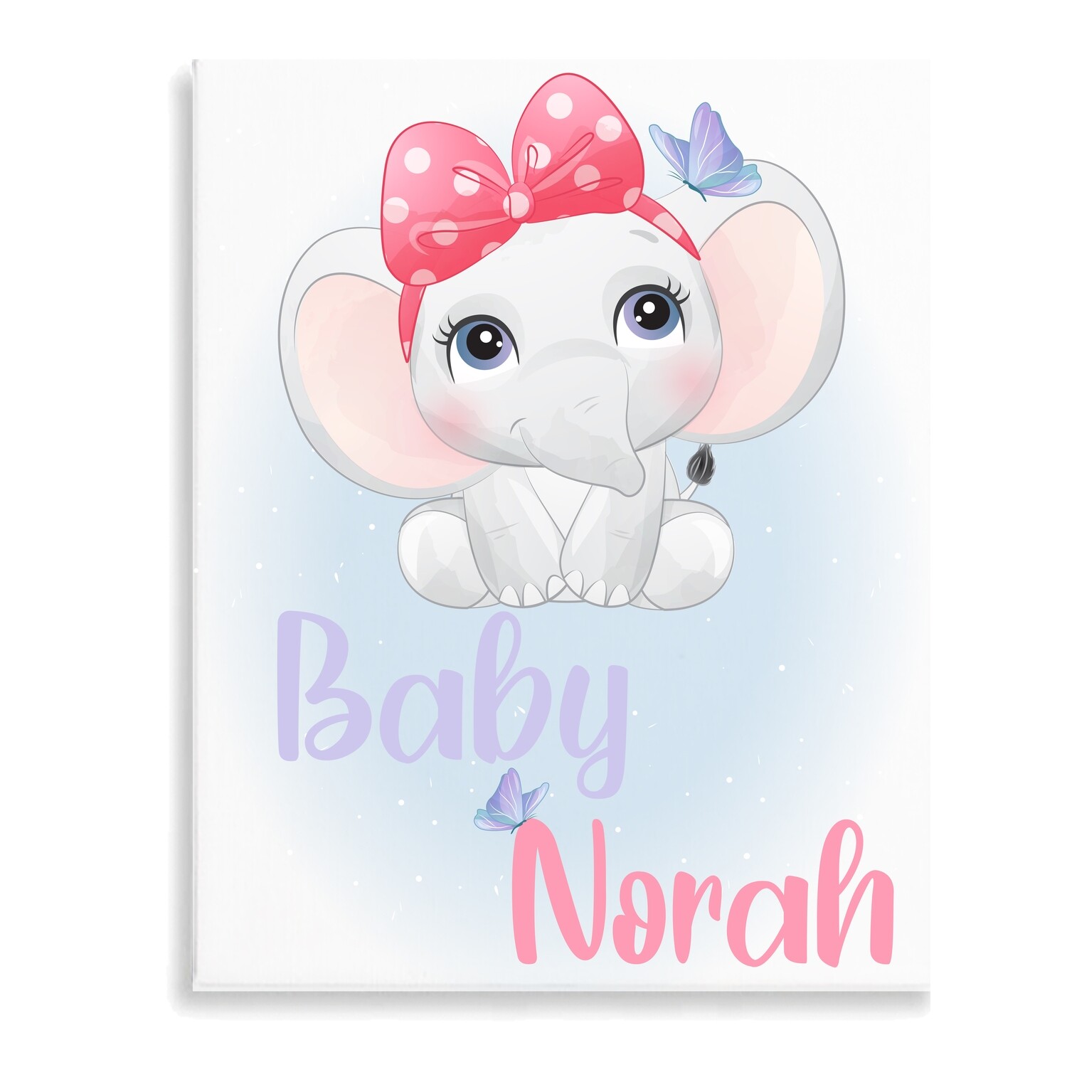 Baby Elephant Canvas