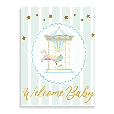 Carousel Horse Canvas