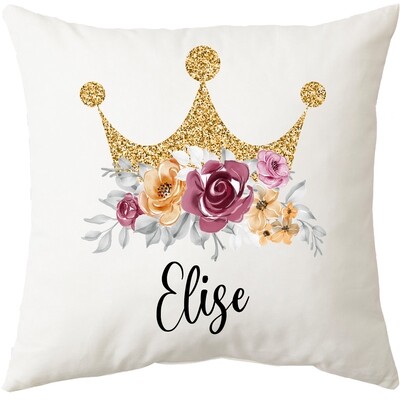 Floral Crown Cushion