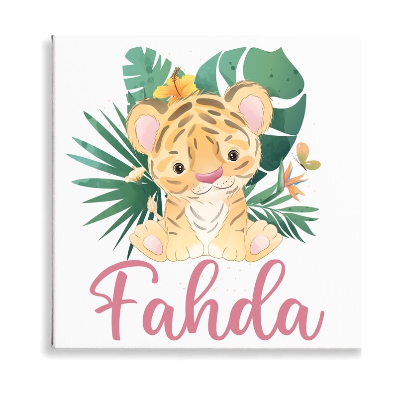 Baby Tiger Canvas
