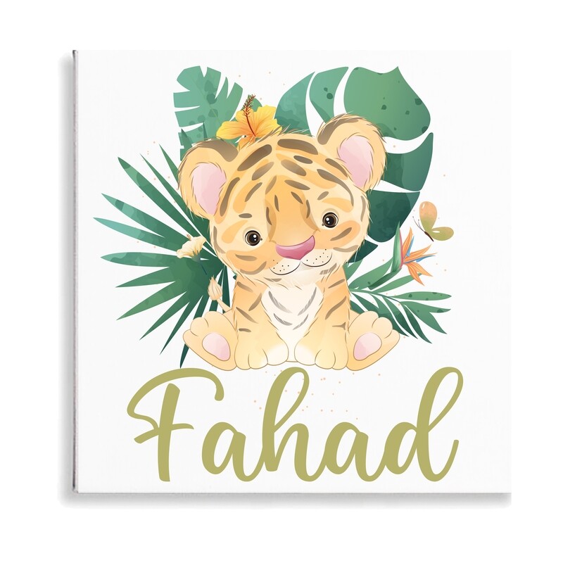 Baby Tiger Canvas