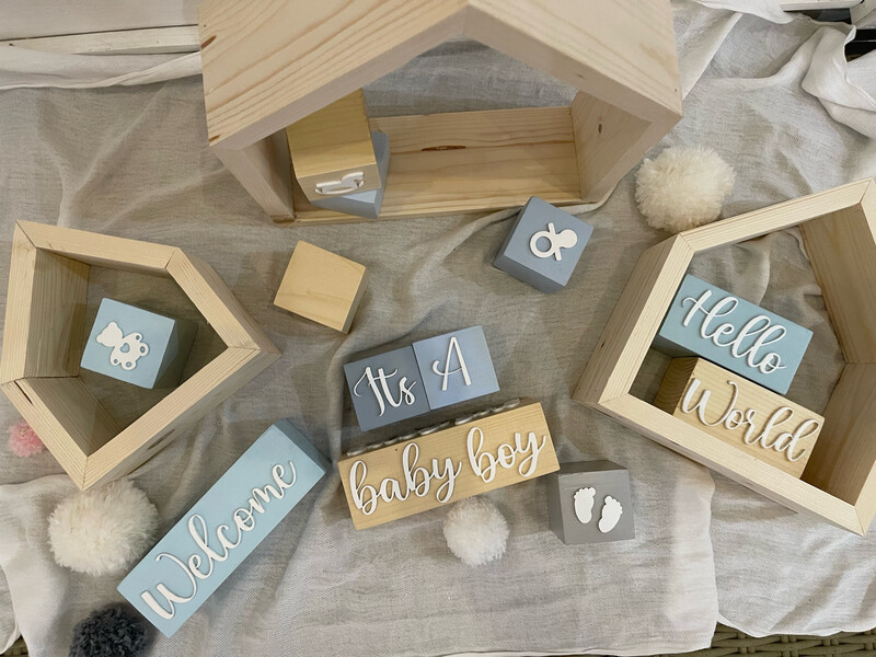 Baby Wood Block Large