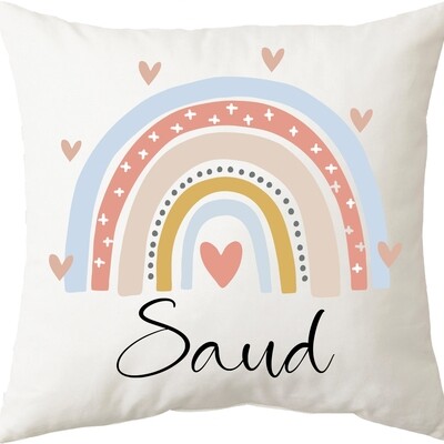 Boho Rainbow cushion