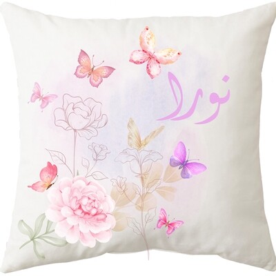 Floral butterfly Cushion