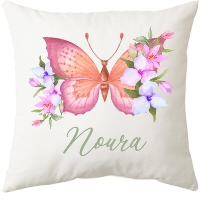 Floral butterfly Cushion