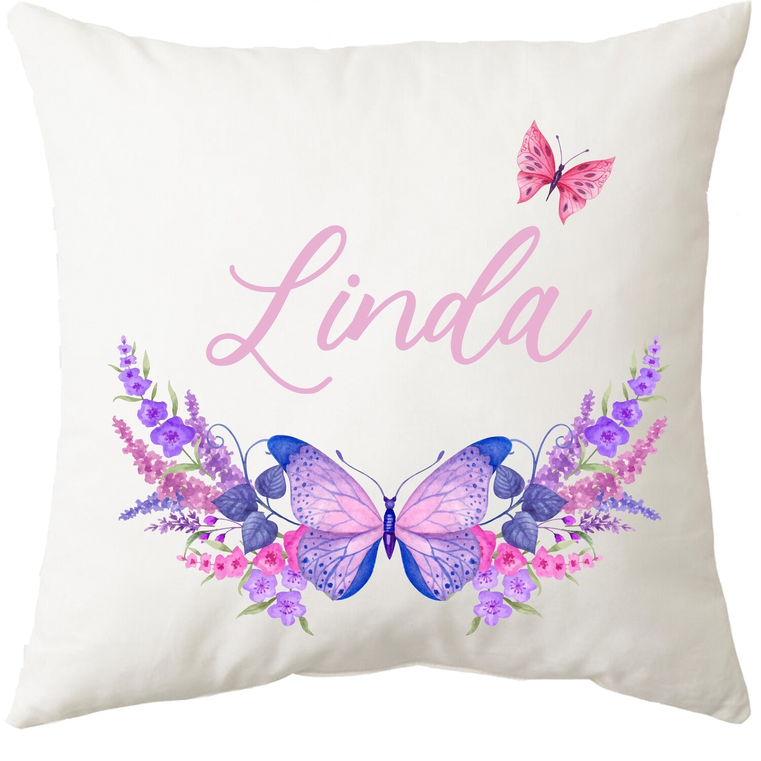 Floral butterfly Cushion