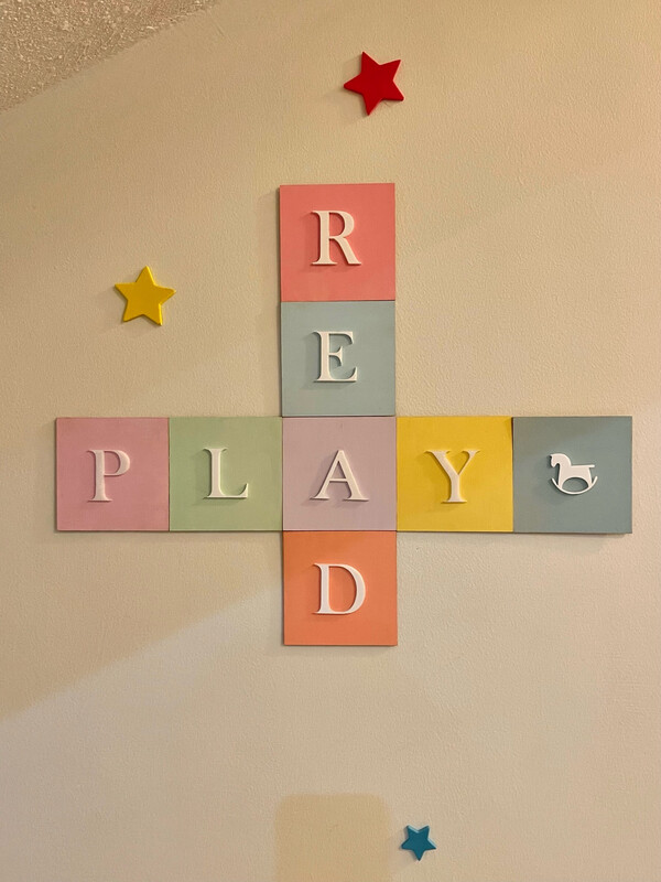 Letter Tile Squares