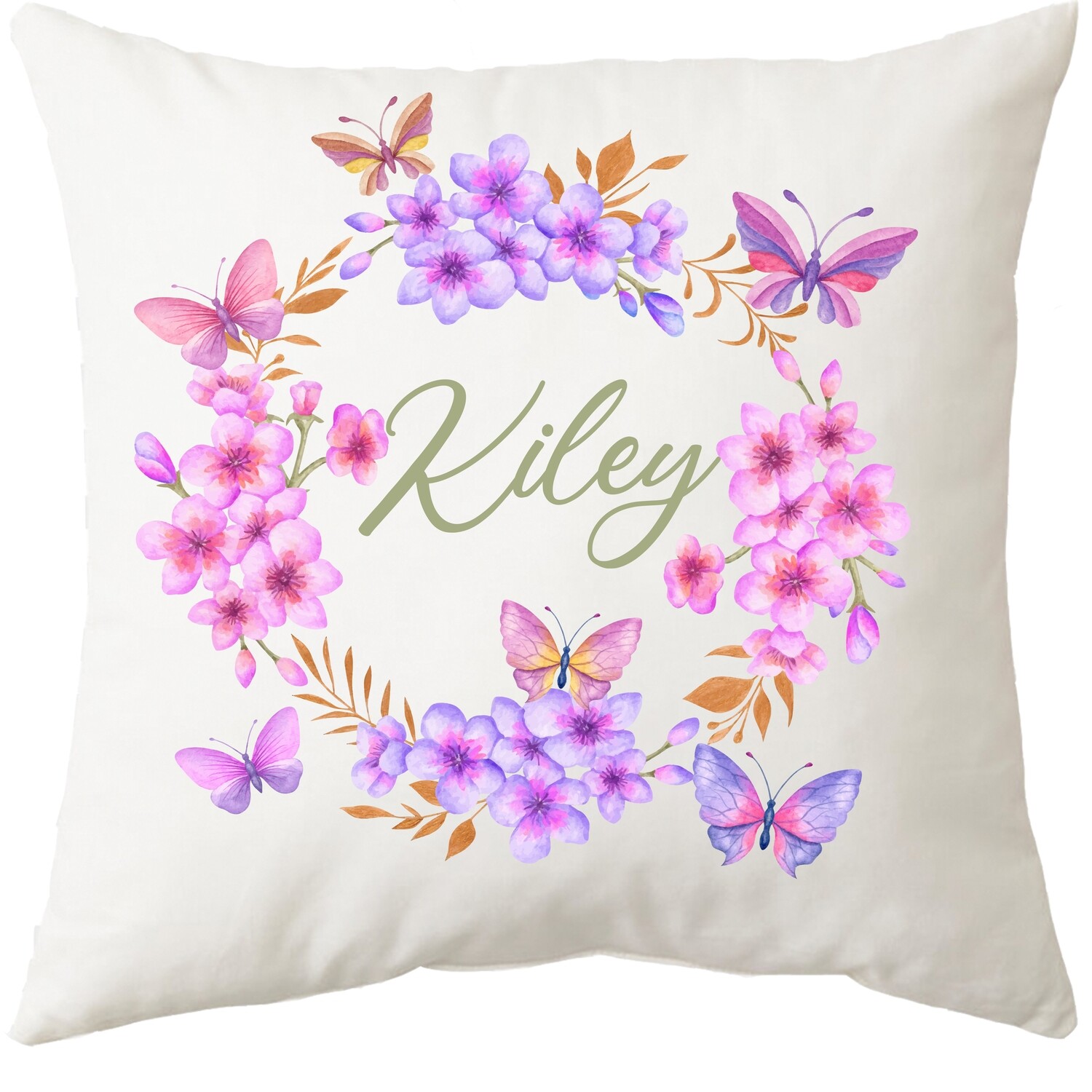 Floral butterfly Cushion