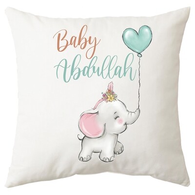 Baby Elephant Cushion
