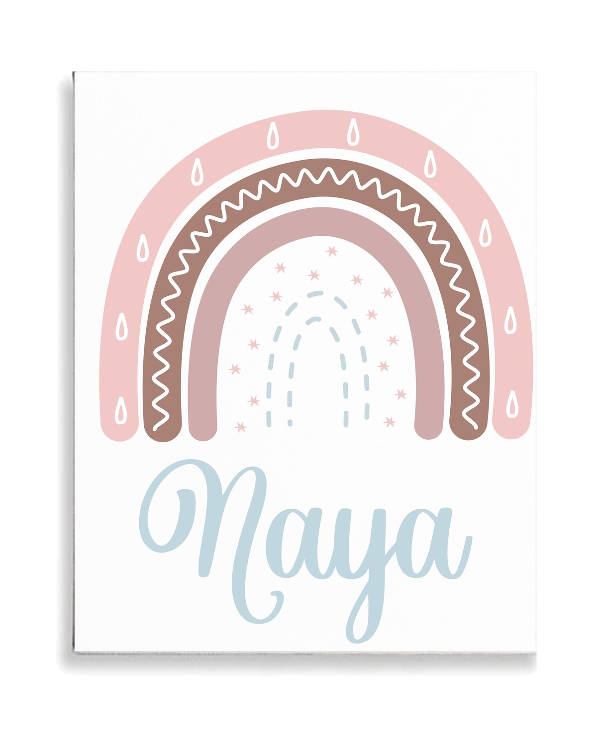 Boho Rainbow Canvas