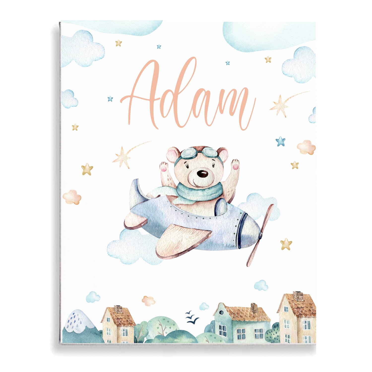 Teddy Pilot Canvas