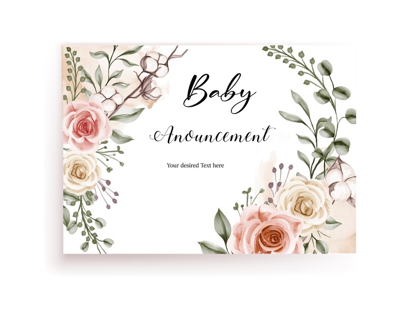 Roses Design Card