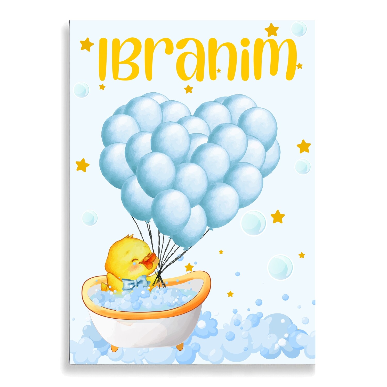 Baby Duck Theme Canvas