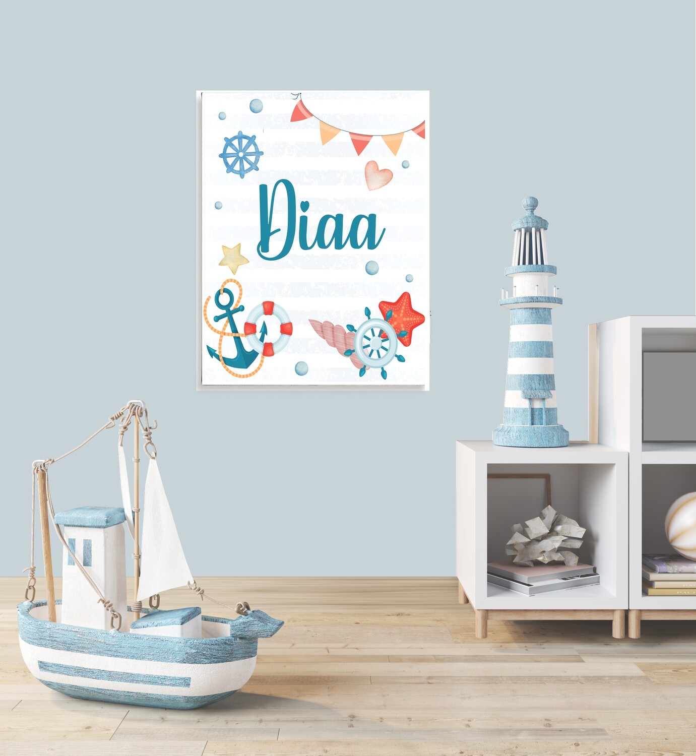 Nautical Theme Canvas