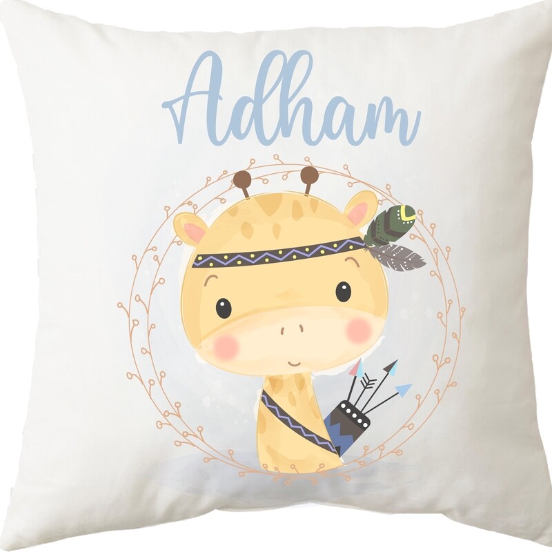 Giraffe Worrior Cushion