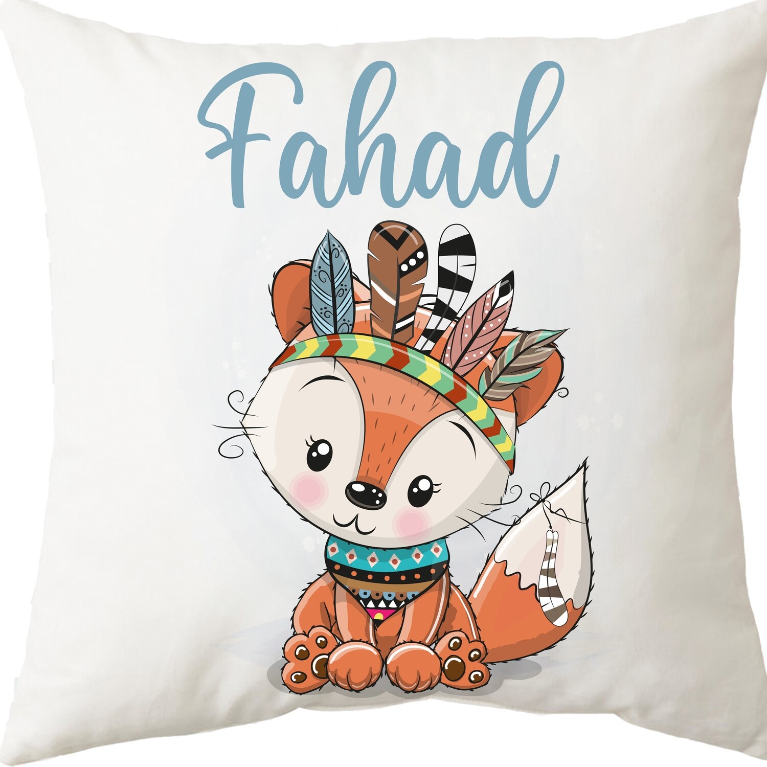 Tribal Fox Cushion