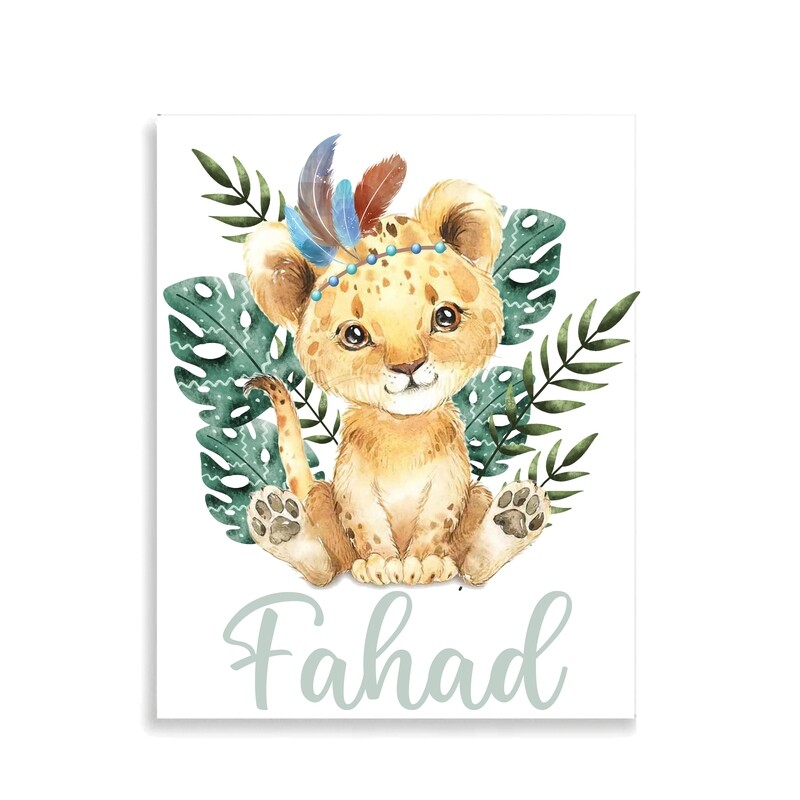 Baby Lion  Canvas