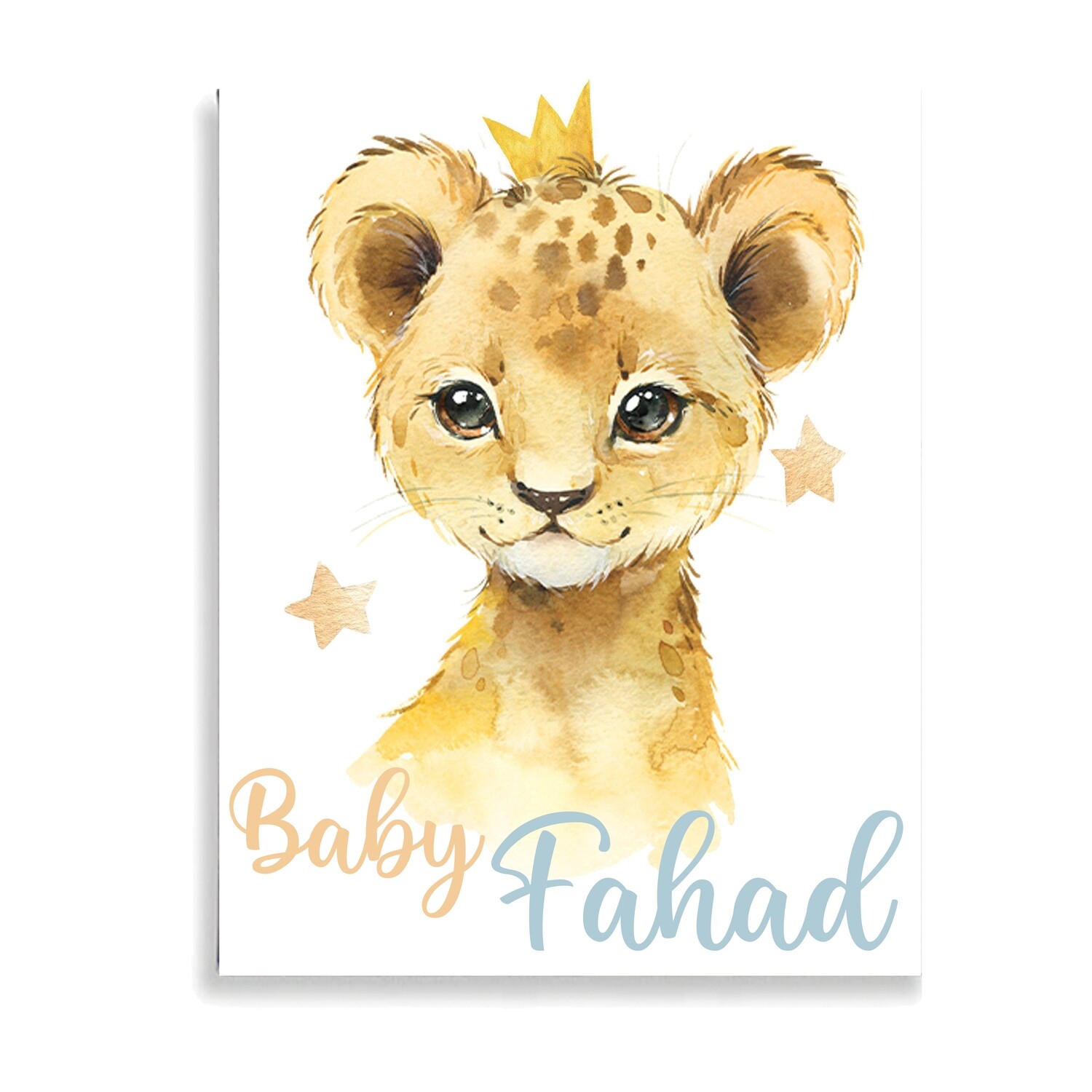 Baby Lion Canvas