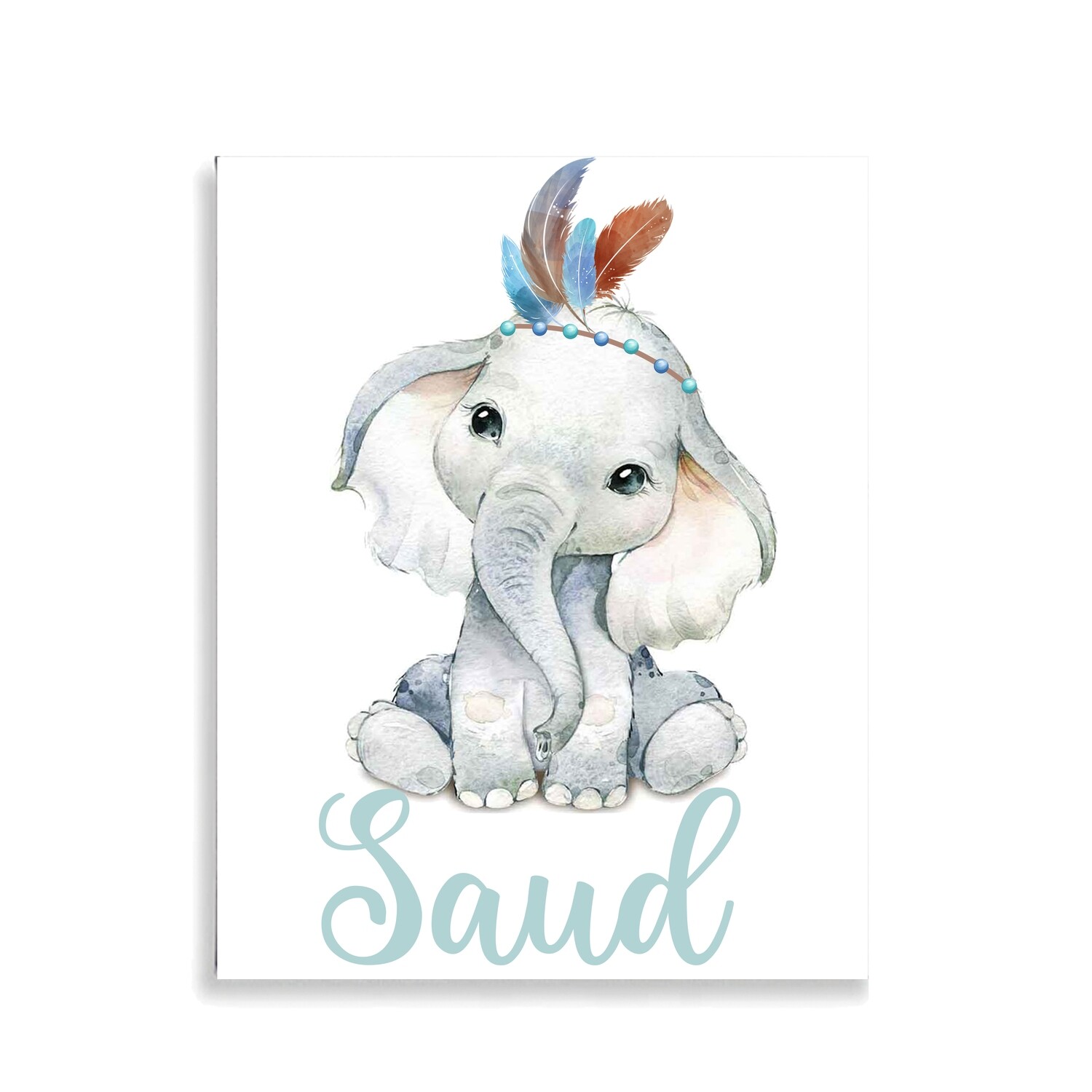 Baby Elephant Canvas