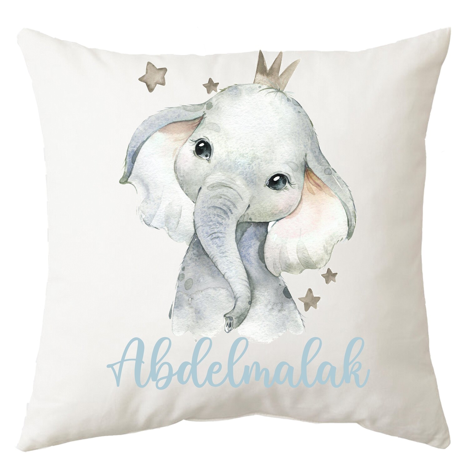 Baby Elephant crown Cushion