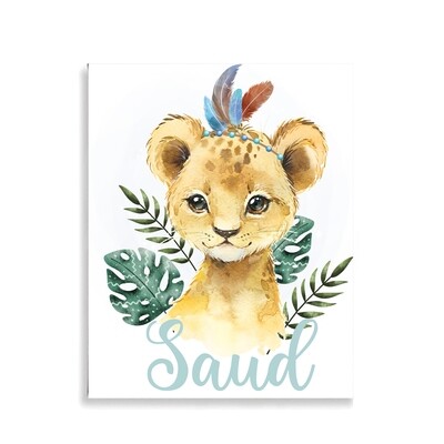 Baby Lion  Canvas