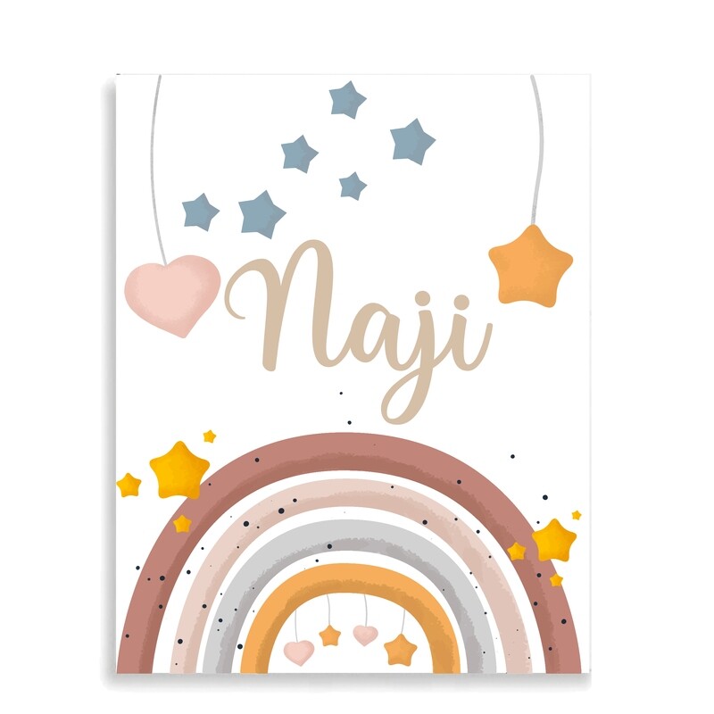 Rainbow Baby Canvas