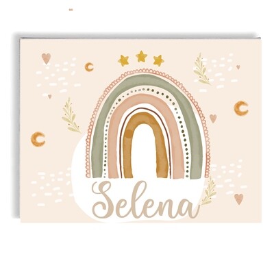 Rainbow Baby Canvas