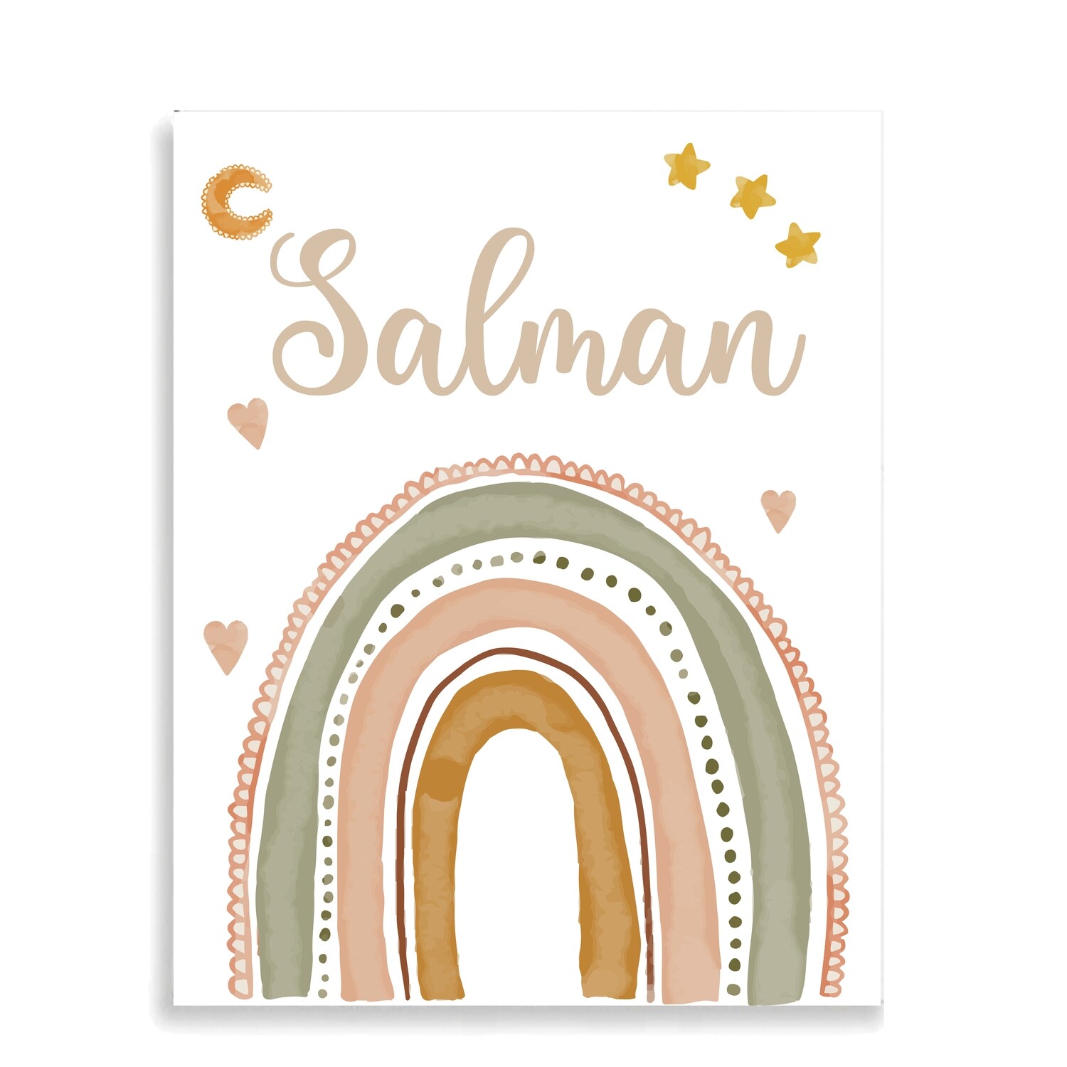 Rainbow Baby Canvas