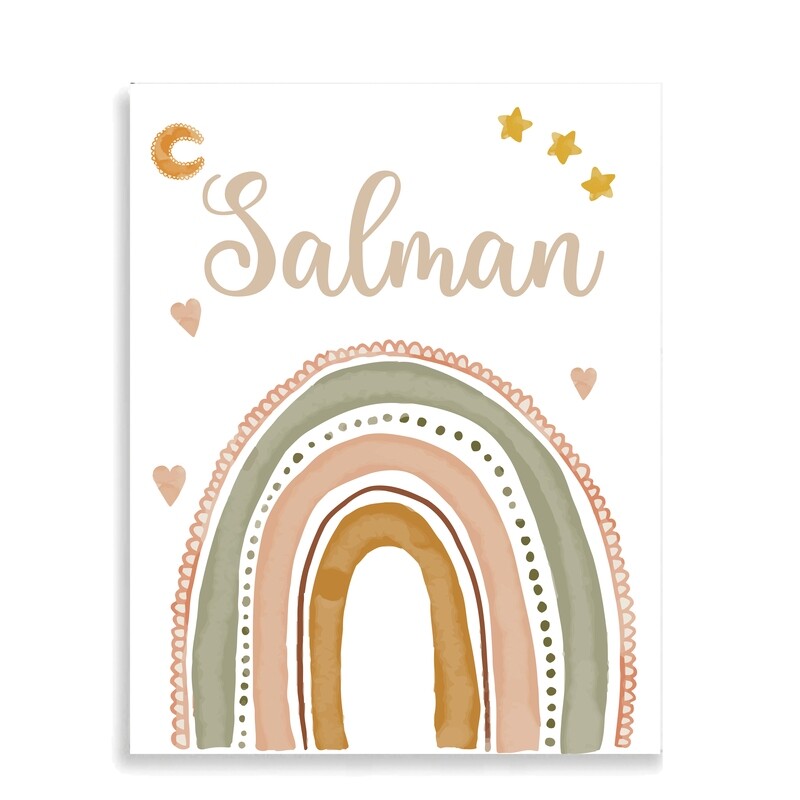 Rainbow Baby Canvas