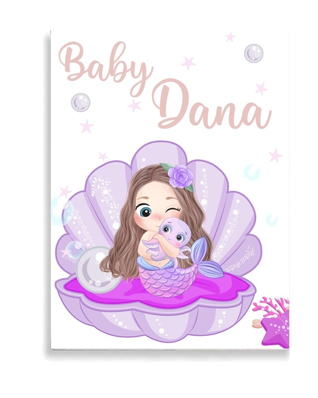 Cute Mermaid Canvas