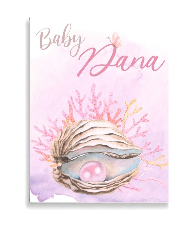 Pearl watercolor Canvas