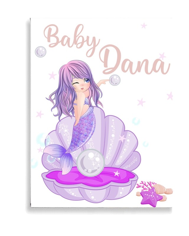 Cute Mermaid Canvas