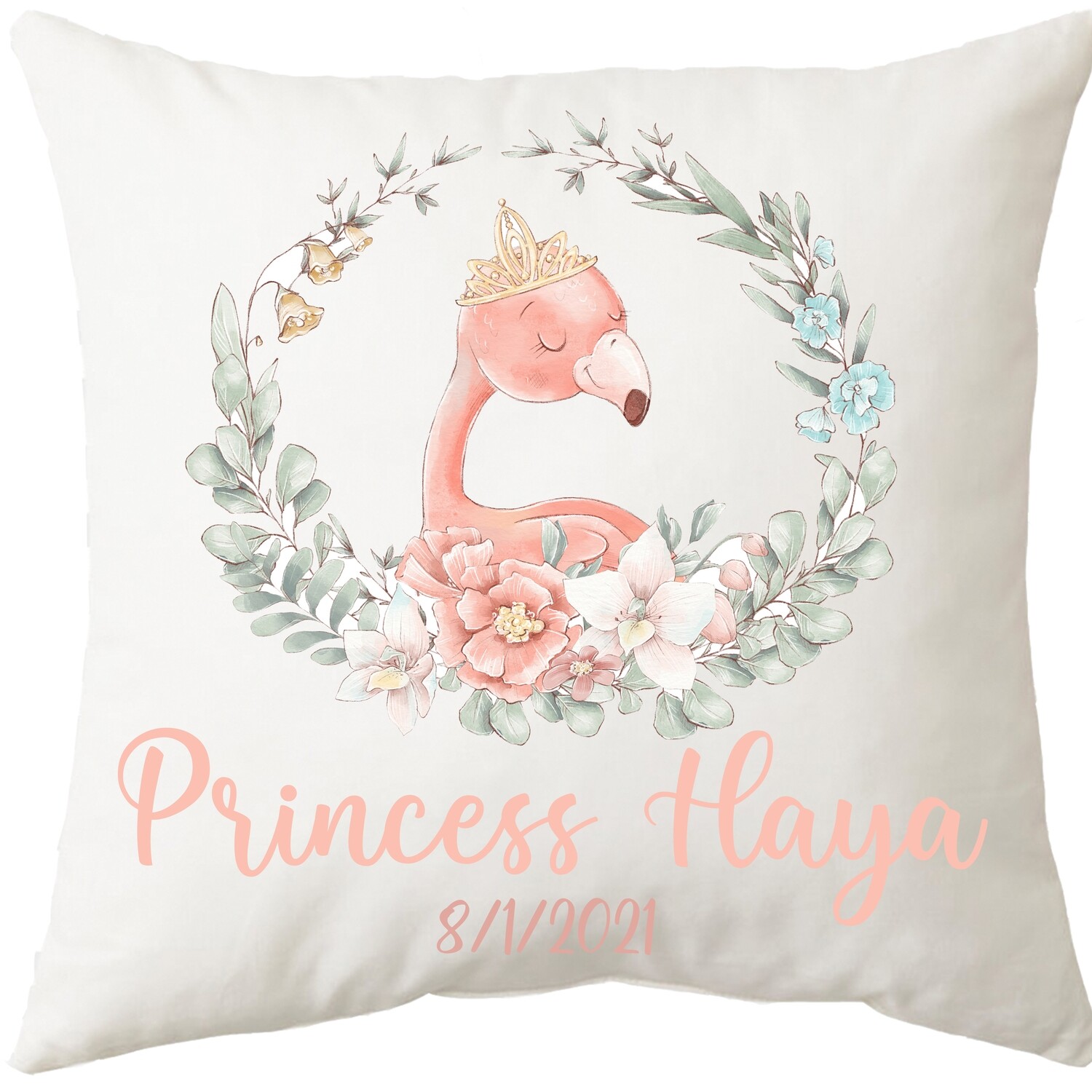 Baby Flamingo Cushion