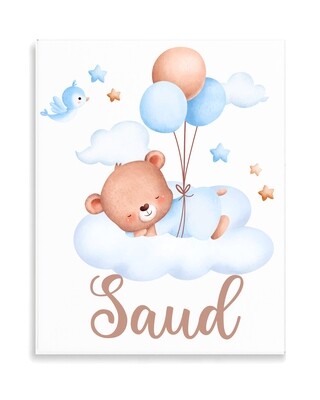 Baby Teddy  Canvas
