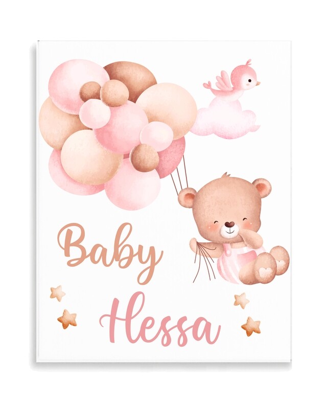 Baby Teddy  Canvas