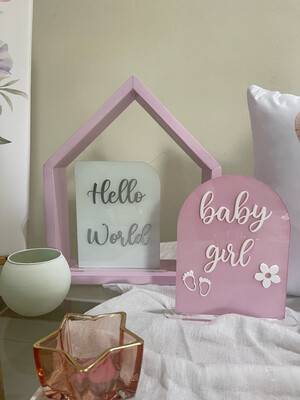 Acrylic Baby Stand