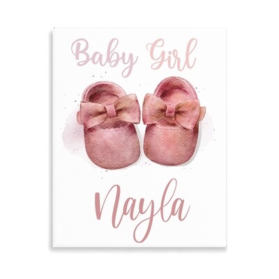 Baby Girl  Shoes Canvas