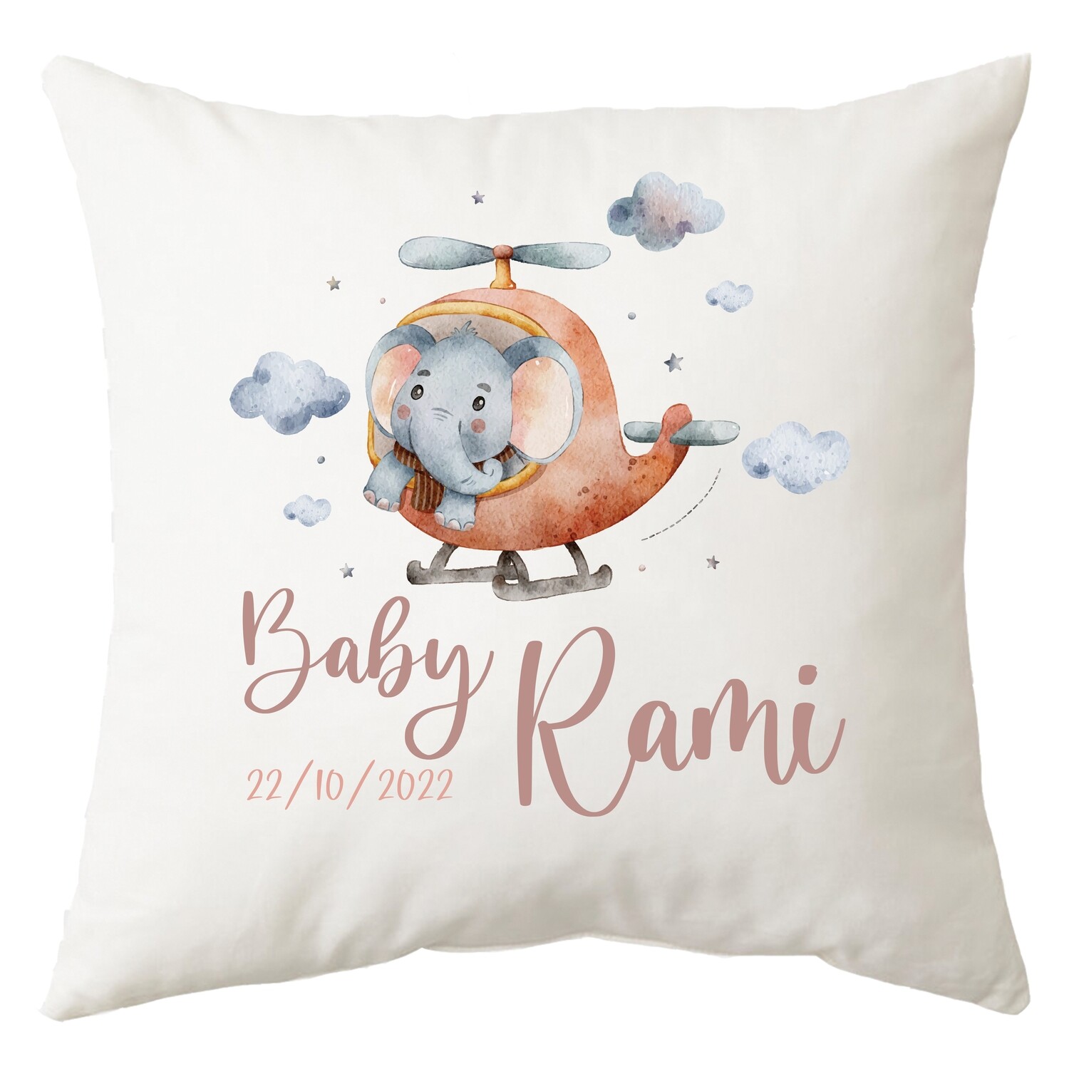 Elephant Plane Cushion