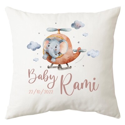 Elephant Plane Cushion