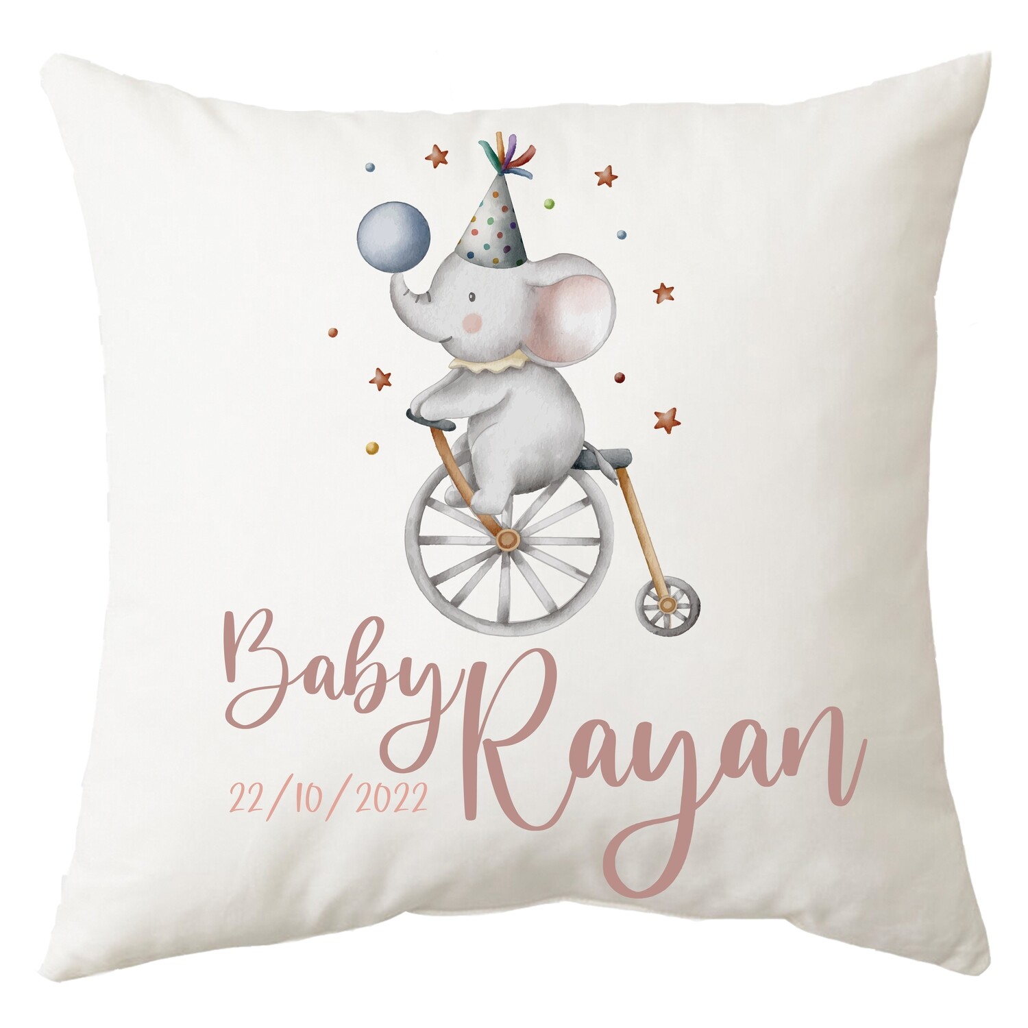 Elephant Circus Cushion