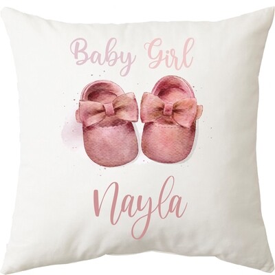 Baby Girl Shoes Cushion