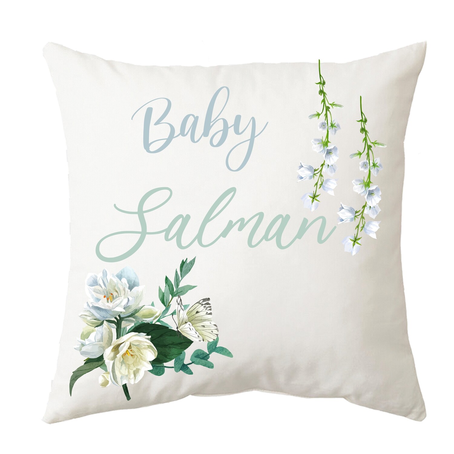 Elegant Floral Cushion