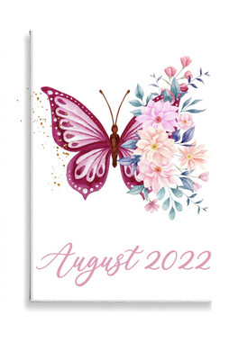 Butterfly floral Canvas