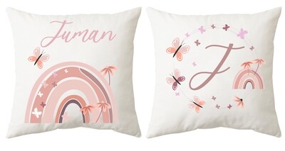 Rainbow Cushion-Initial