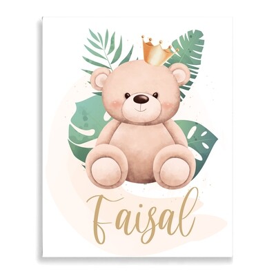 Cute Bear Canvas