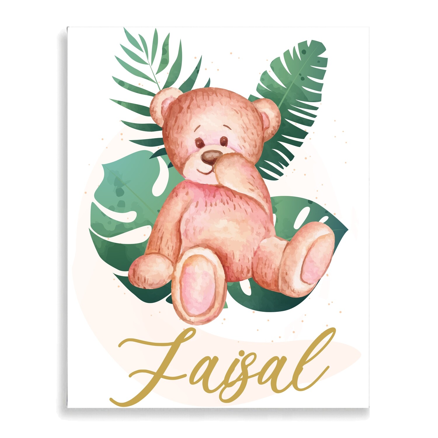 Cute Bear Canvas